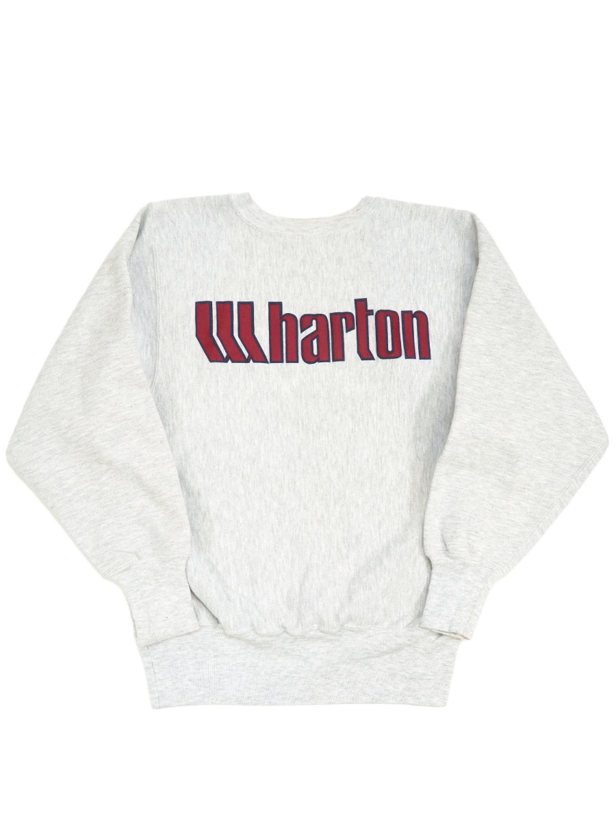 記念グッズ NOS 90s Champion Reverse Weave NFL sweat 90'S CHAMPION REVERSE WEAVE CREW ''WHARTON'' (SIZE.MEDIUM) MADE IN