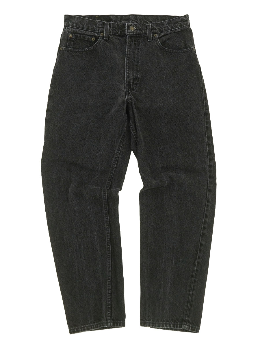 90'S～ LEVI'S 550 BLACK JEANS (SIZE.W33 L30)