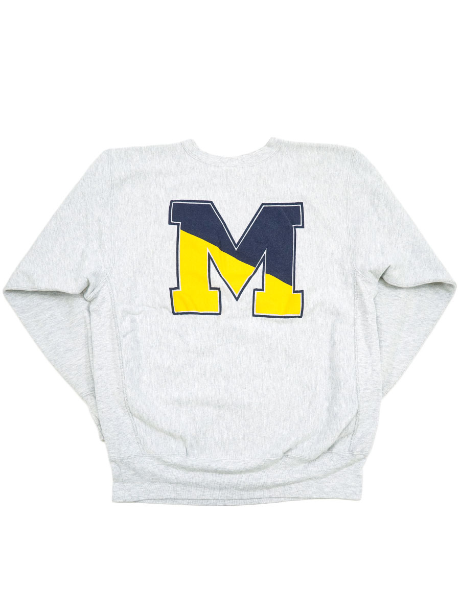 90'S CHMAPION REVERSE WEAVE CREW ''MICHIGAN'' (SIZE.XX LARGE) MADE IN USA