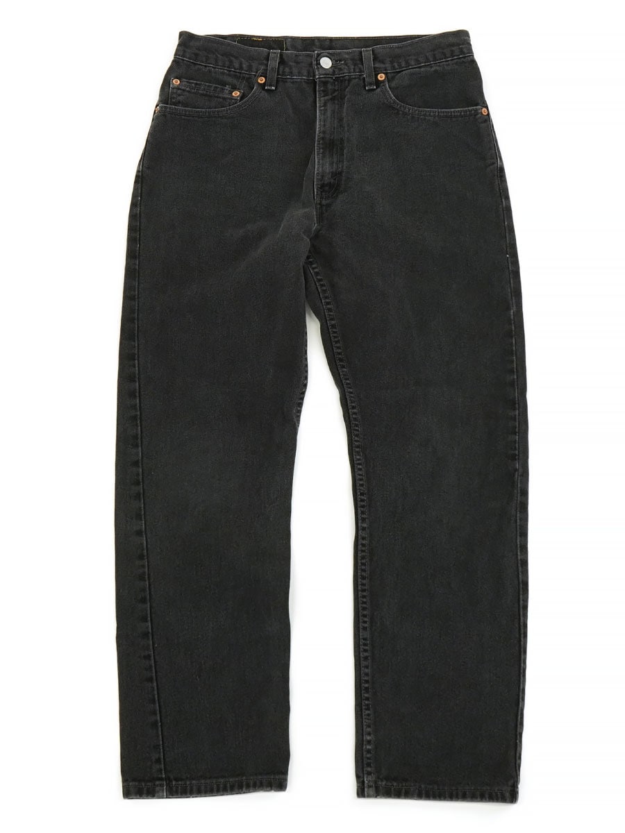 90'S LEVI'S 505 BLACK JEANS (SIZE. W33 L30) MADE IN USA | SOLD OUT