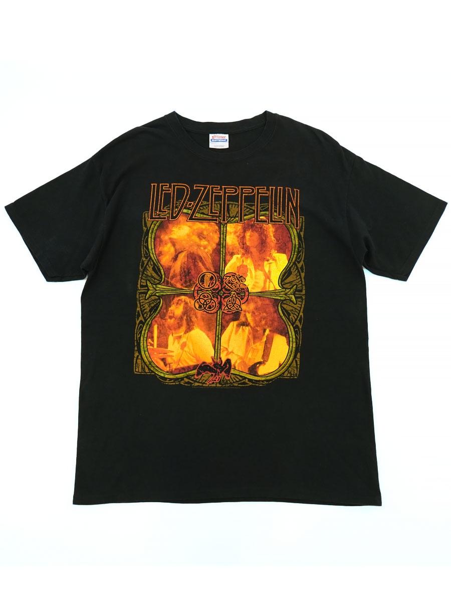 アメリカ製Led Zeppelin Tシャツ　ヘインズ 00'S HANES ''LED ZEPPELIN'' PHOTO T SHIRT (SIZE. LARGE) | すべての