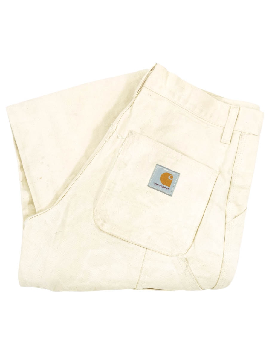 90'S CARHARTT B05 DOUBLE KNEE DUCK PAINTER PANTS NATURAL (SIZE.W30 L30) MADE IN USA