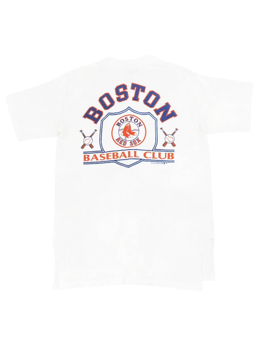 90'S NUTMEG ''BOSTON RED SOX'' POCKET T SHIRT (SIZE.LARGE) MADE IN USA