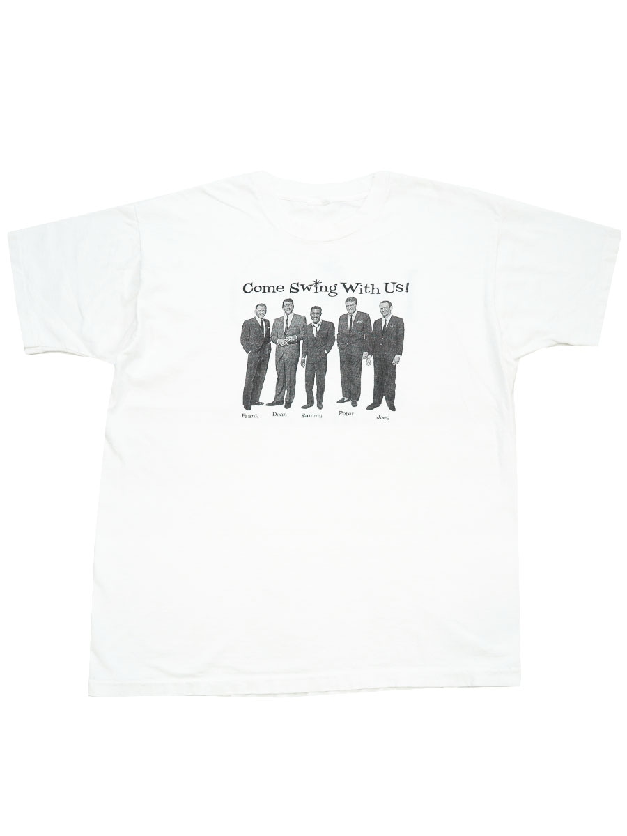 80'S～ ''COME SWING WITH US!'' T SHIRT (APPROX.X LARGE)