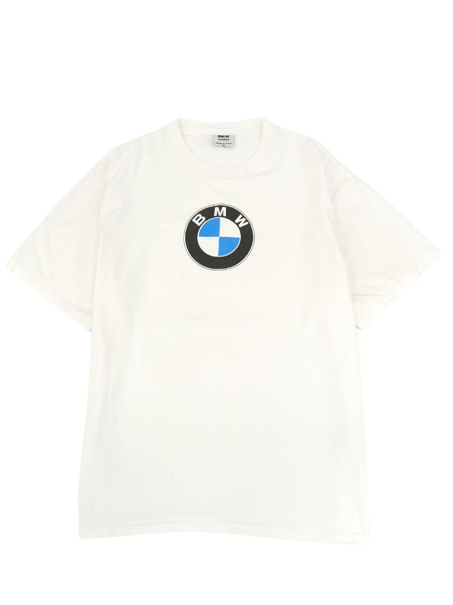 00'S BMW LIFESTYLE ''BMW'' T SHIRT WHITE (SIZE.X LARGE) MADE IN USA