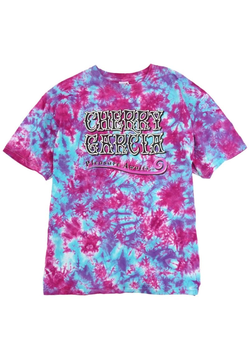 00'S ANVIL ''BEN & JERRY'S'' TIE DYE T SHIRT (SIZE.2X)