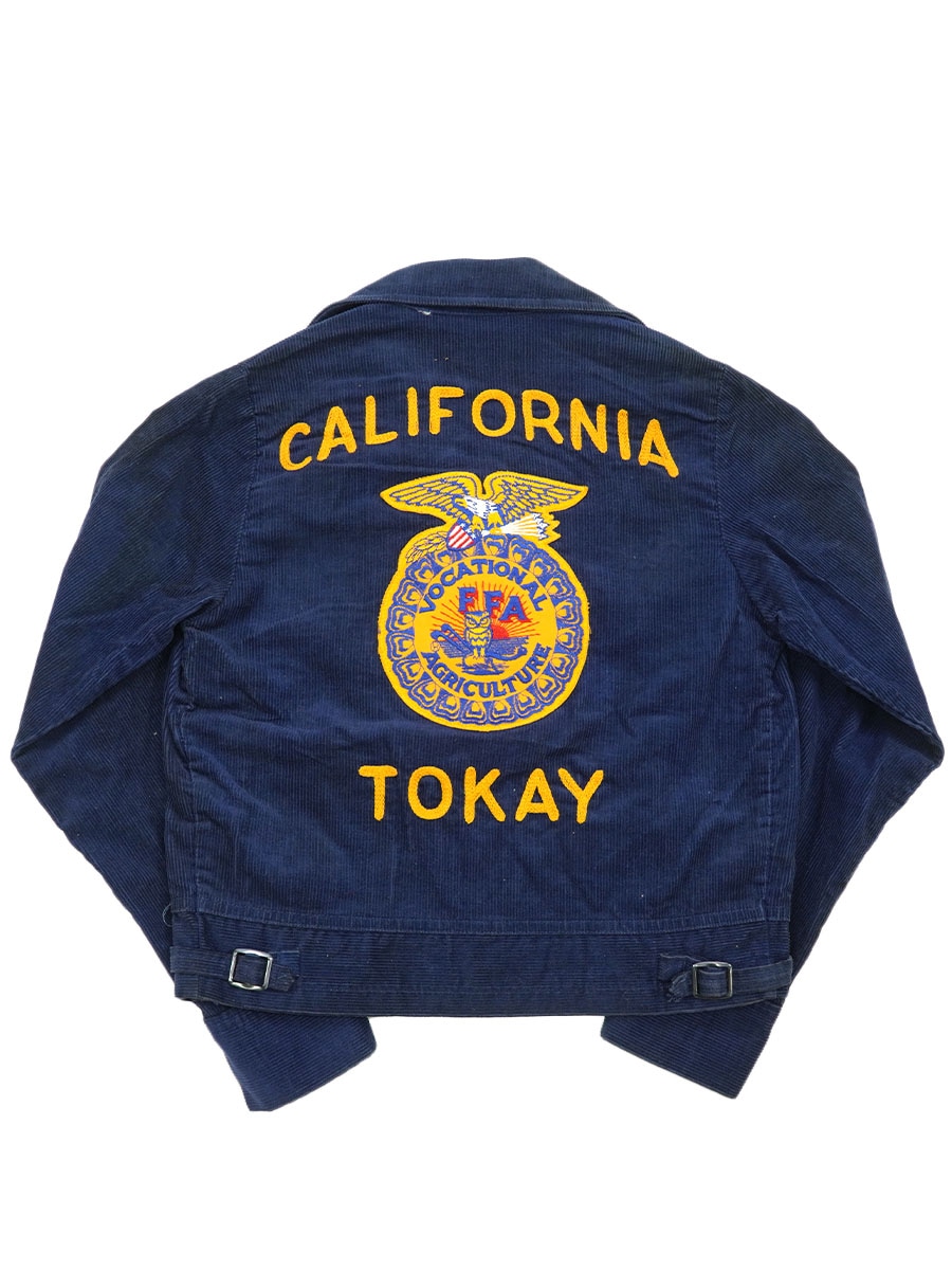 70'S NATIONAL FFA ''CALIFORNIA TOKAY'' LOT 103 FFA JACKET (SIZE.34)
