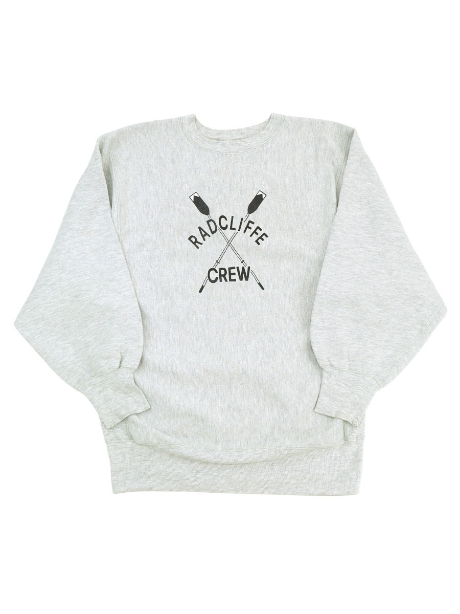 90'S CHAMPION REVERSE WEAVE CREW ''RADCLIFFE CREW'' (SIZE.X LARGE) MADE IN USA