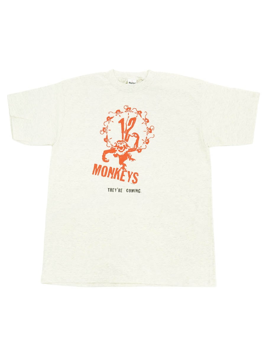 90'S MURINA ''12 MONKEYS / THEY'RE COMING'' T SHIRT (SIZE.X LARGE) MADE IN USA NOS