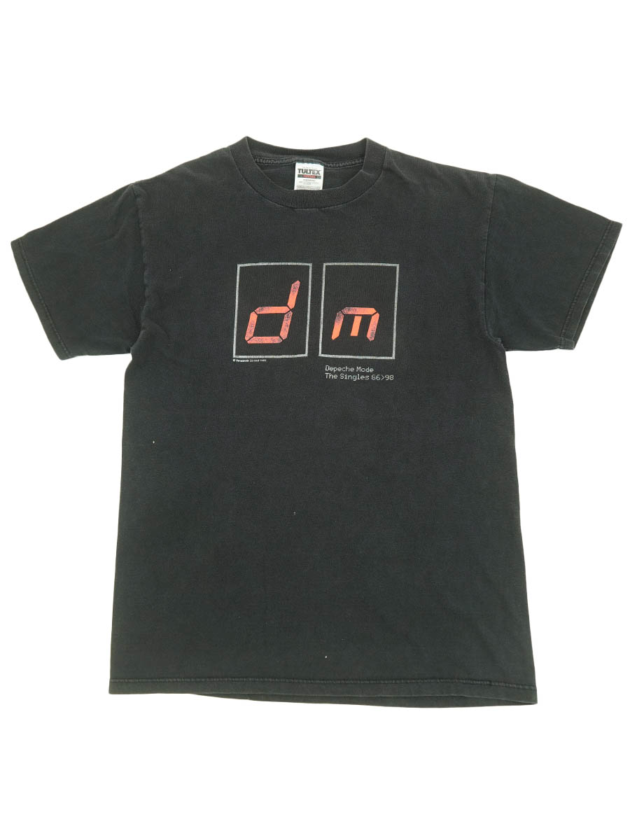 90'S TULTEX ''DEPECHE MODE / THE SINGLES 86>98'' T SHIRT (SIZE.LARGE)