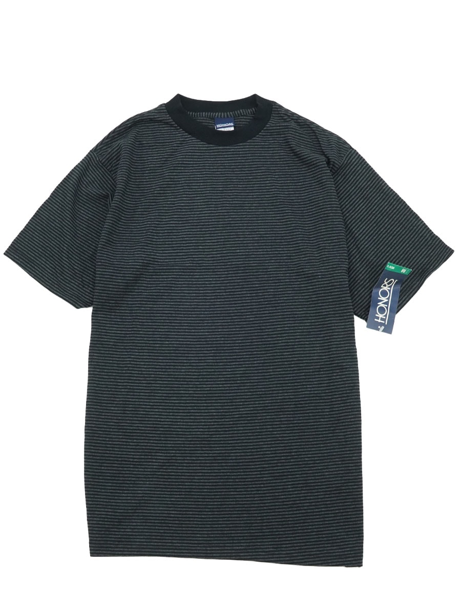 90'S HONORS BORDER T SHIRT (SIZE.MEDIUM) MADE IN USA NOS