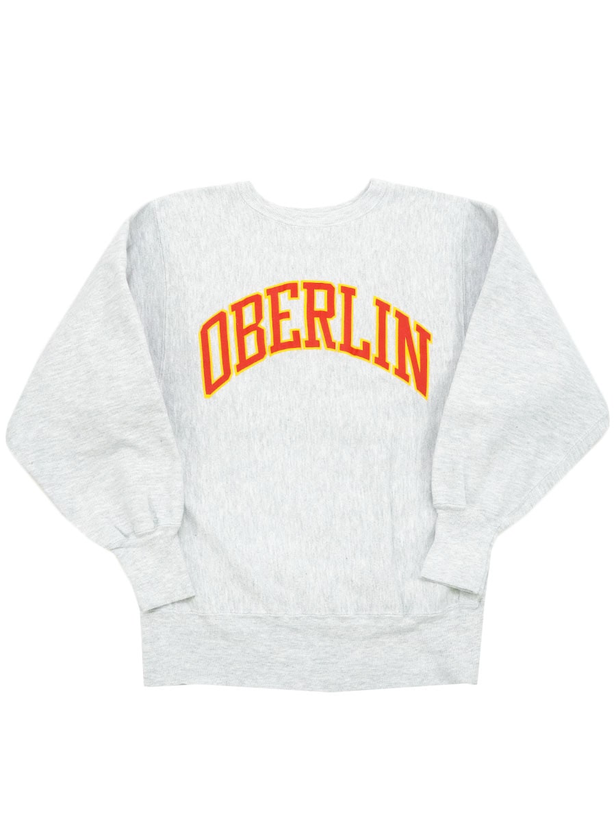 90'S CHAMPION REVERSE WEAVE CREW ''OBERLIN'' (SIZE. MEDIUM)