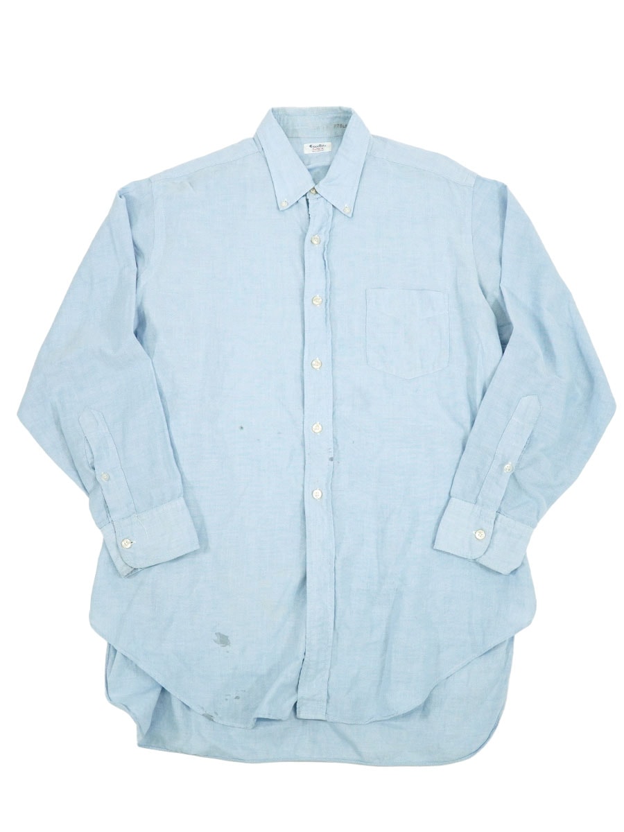 60'S EXCELLO ALL COTTON B.D. SHIRT (APPROX.X LARGE)
