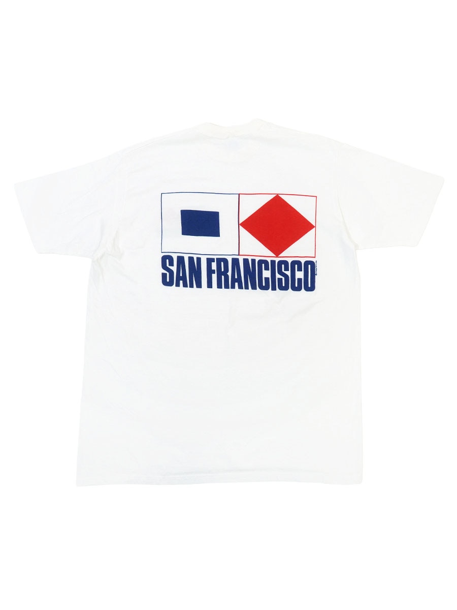 90'S CRAZY SHIRT ''SAN FRANCISCO'' T SHIRT (SIZE.X LARGE) MADE IN USA