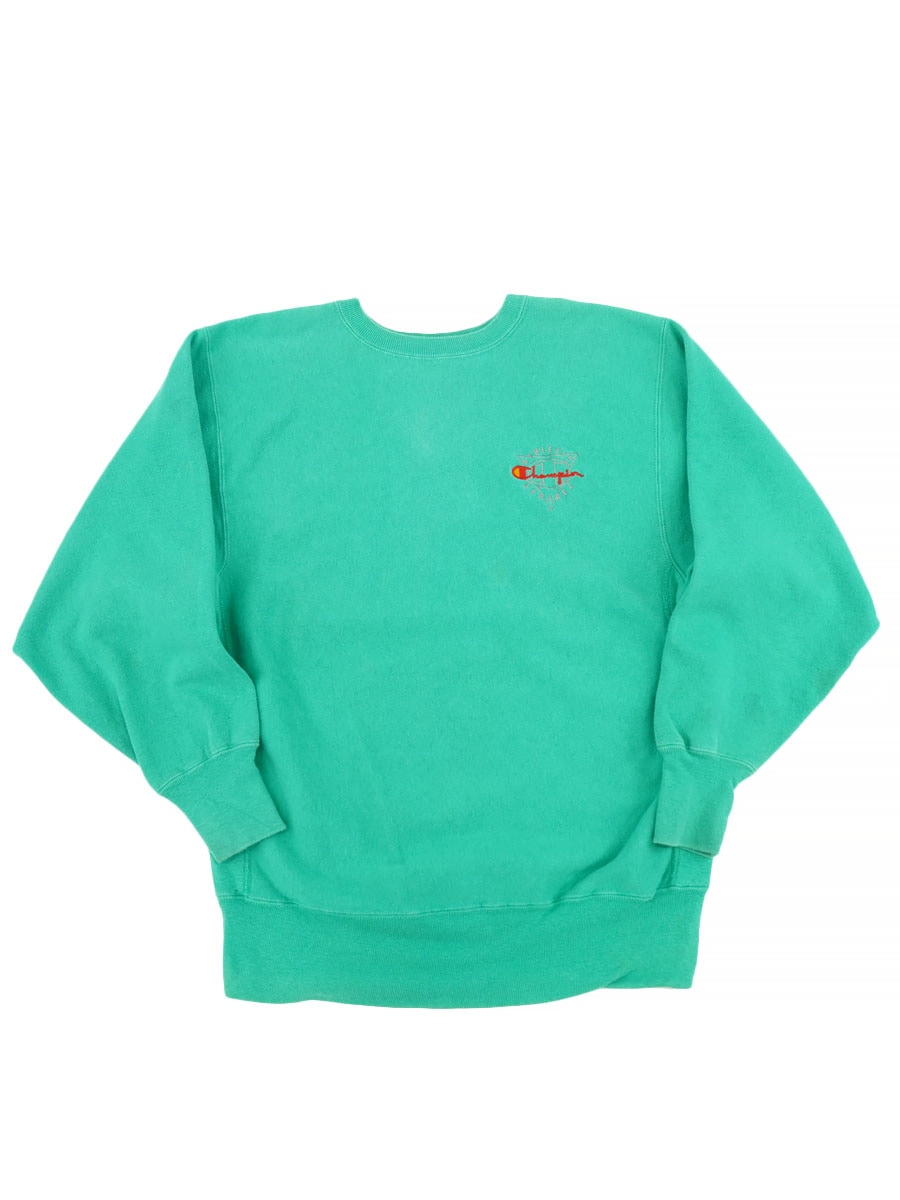 90'S CHAMPION REVERSE WEAVE CRUE WITH SCRIPT LOGO (SIZE. X LARGE) MADE IN USA