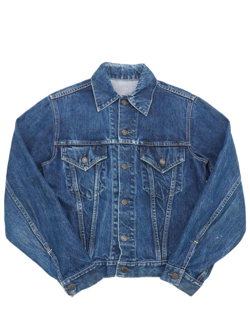 60'S LEVI'S 557 BIG E DENIM JACKET (APPROX.36)