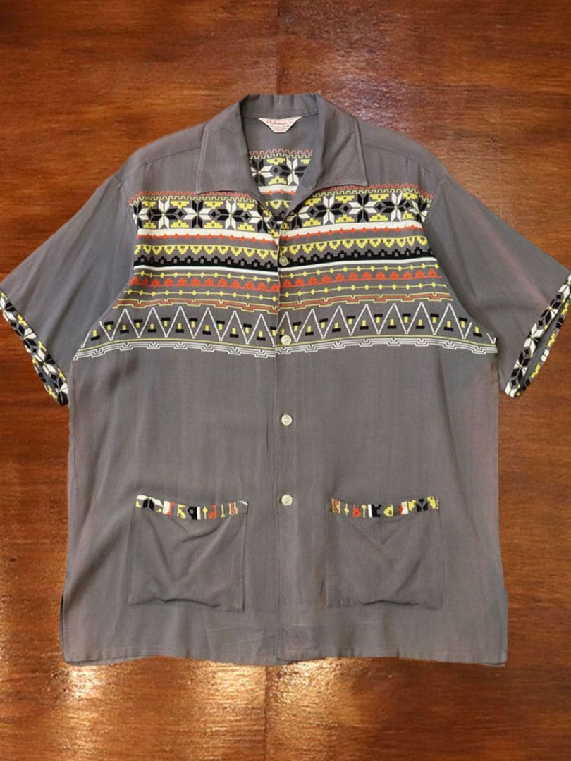 1950s S/S ROCKABILLY SHIRT , Size L | すべての商品 | | BerBerJin