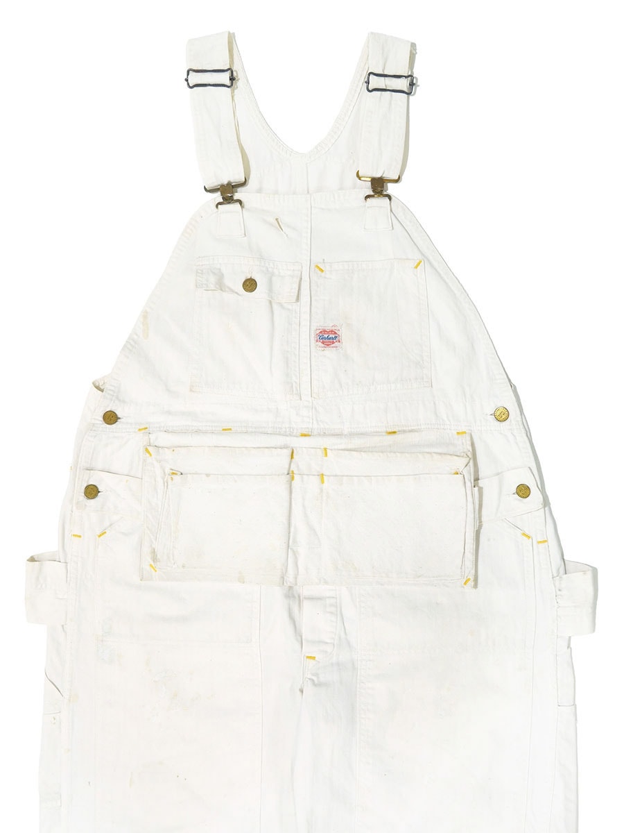 40'S～ CARHARTT W-KNEE HBT OVERALL WITH APRON (APPROX.W40 L27.5)