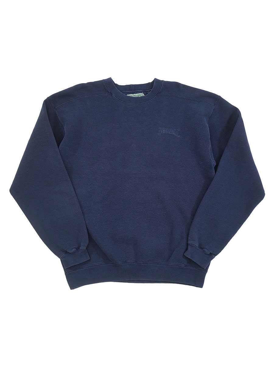 90'S LEVI'S SWEAT SHIRT NAVY (SIZE.MEDIUM) MADE IN USA