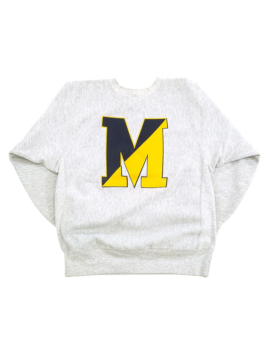 90'S CHAMPION REVERSE WEAVE CREW ''MERRIMACK'' GREY (SIZE.X LARGE) MADE IN USA