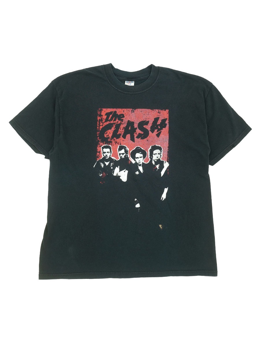 90'S～ JERZEES ''THE CLASH'' T SHIRT BLACK (SIZE.X LARGE) | NEW