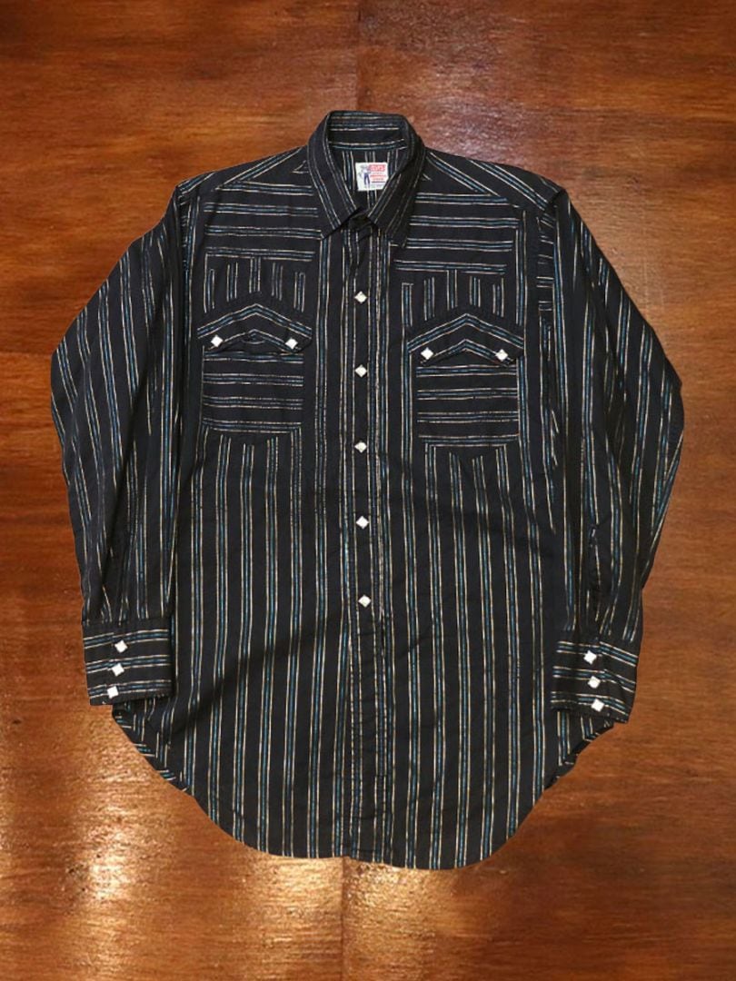 1960s LEVIS , WESTERN SHIRT , Size S