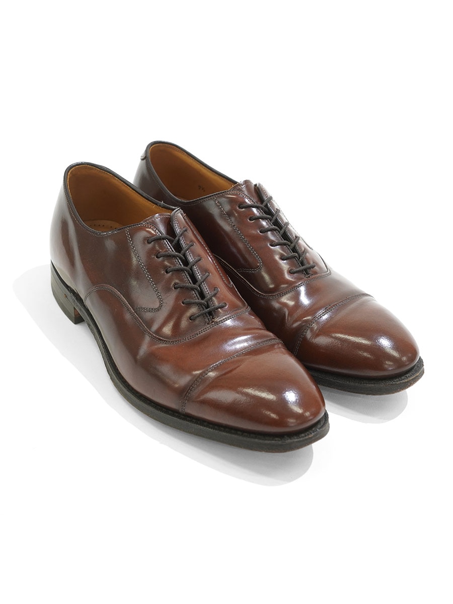 JOHNSTON & MURPHY OPTIMA CAP TOE OXFORD SHOES BROWN (SIZE.9 1/2 C