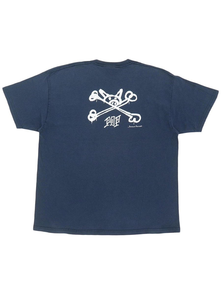 00'S HANES ''PACIFIC OCEAN PARK'' T SHIRT NAVY (SIZE.X LARGE)