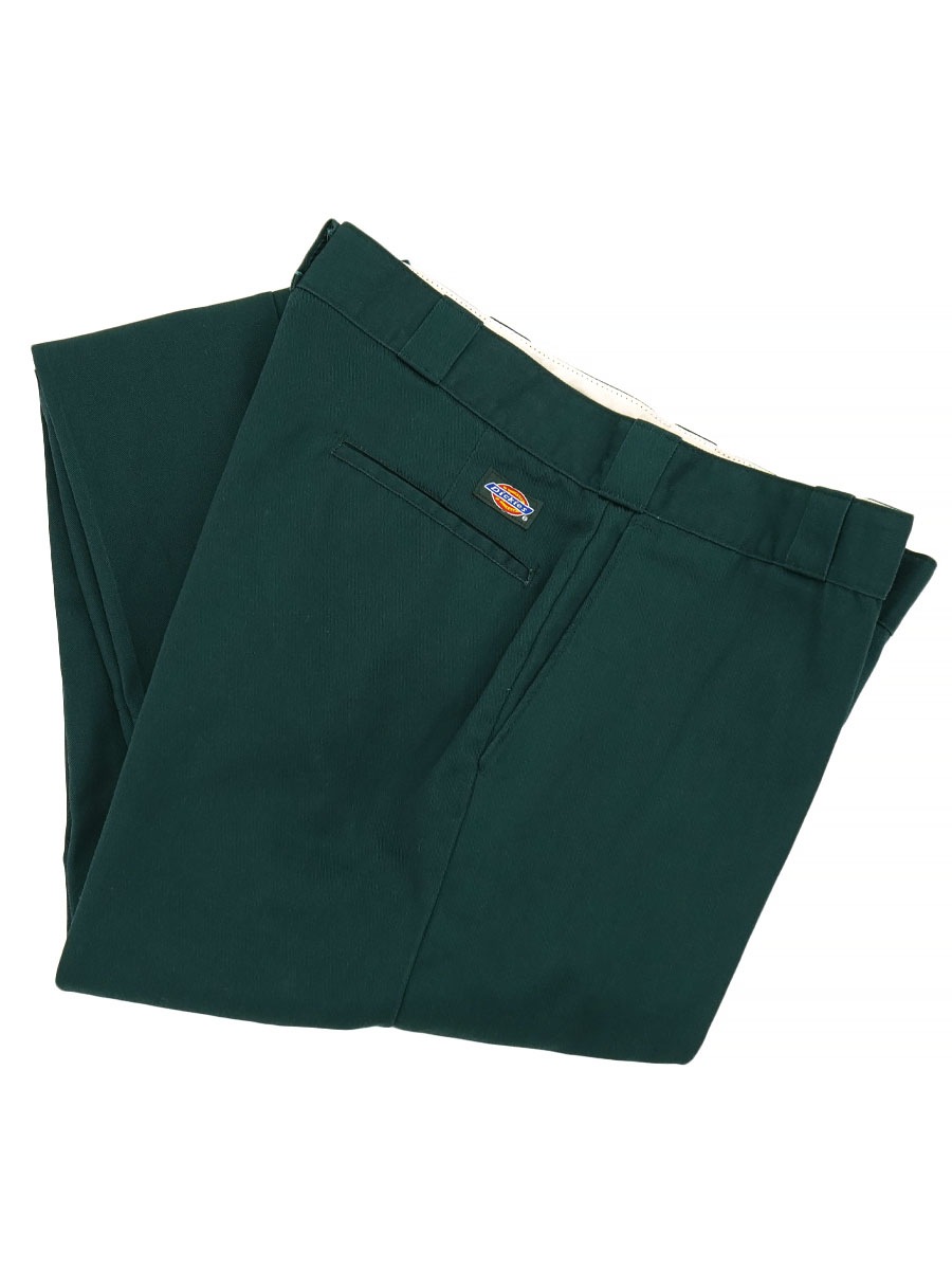 90'S DICKIES WORK PANTS GREEN (SIZE. W38 L32) MADE IN USA | NEW