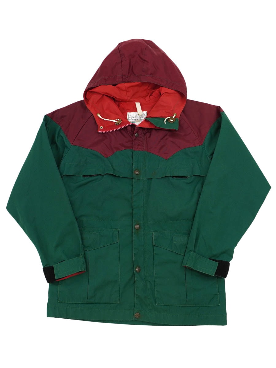 70'S POWDERHORN MOUNTAIN JACKET GREEN/RED (SIZE.MEDIUM) | NEW ITEM