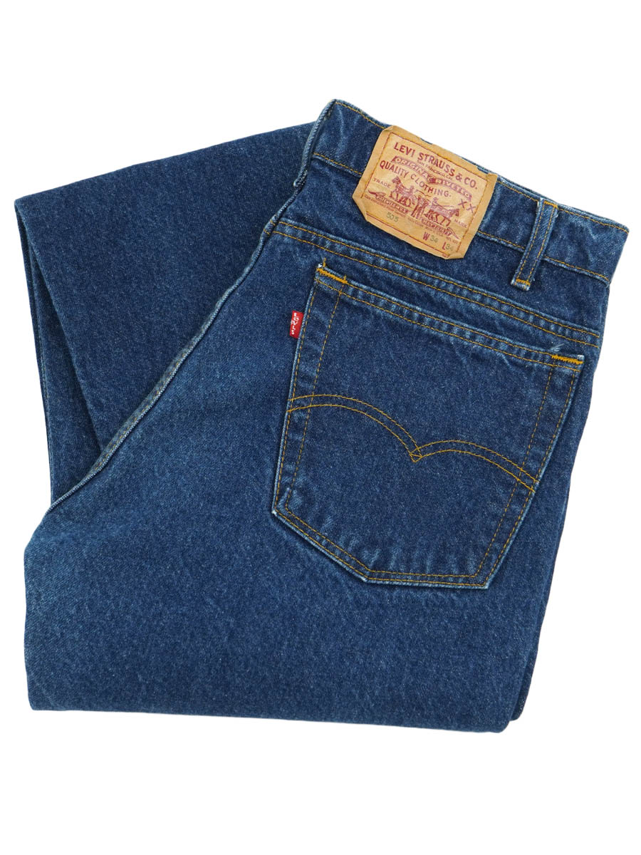 90'S LEVI'S 505 JEANS (SIZE.W34 L34) MADE IN USA | NEW ITEM