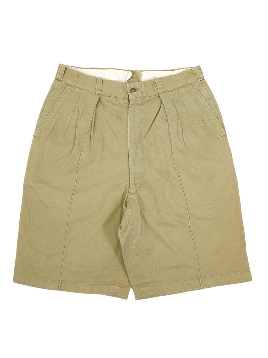 '55 U.S.ARMY 2-TUCK CHINO SHORTS (SIZE.W34 LONG)