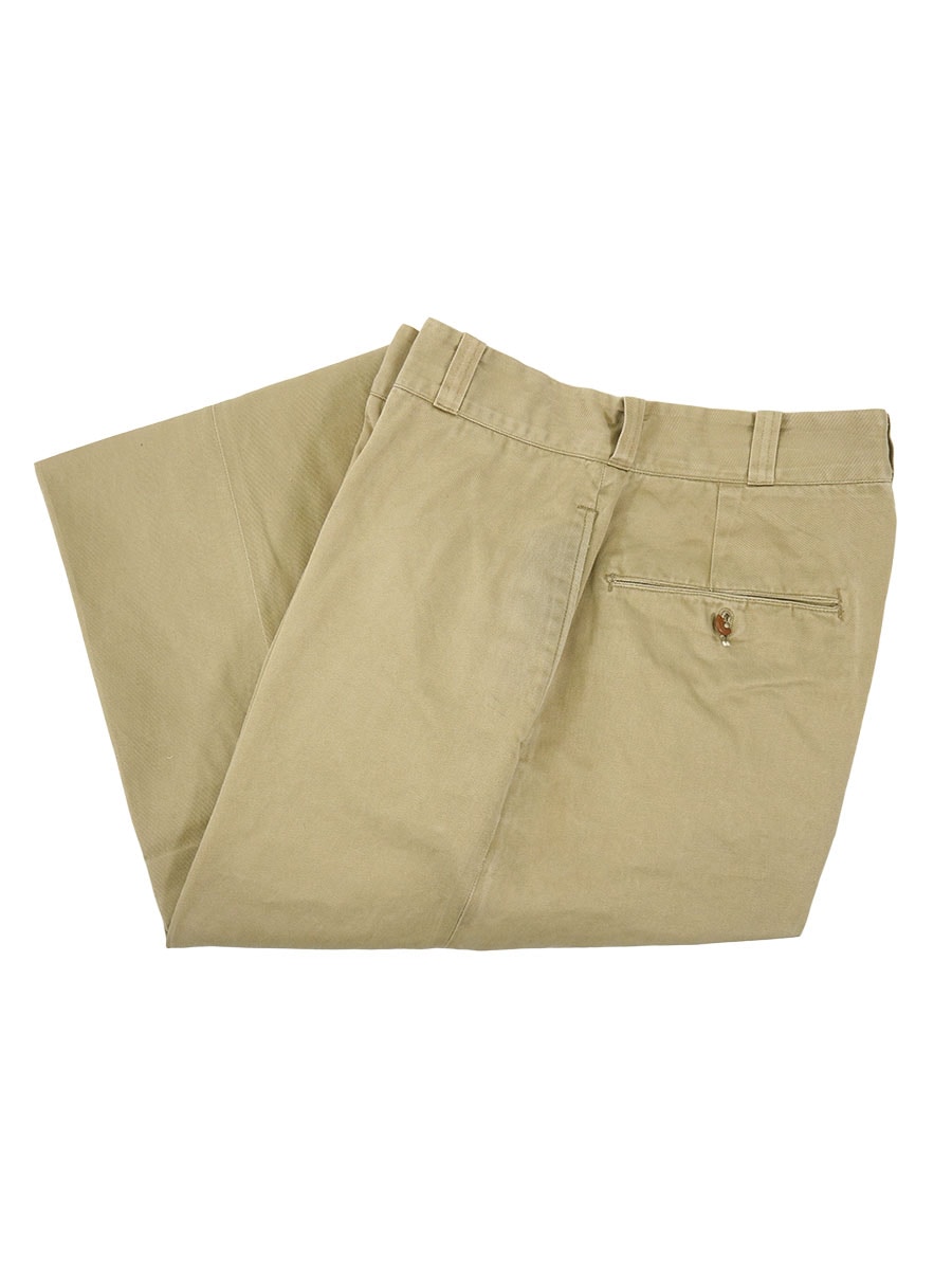 50'S～ U.S.ARMY CHINO TROUSERS (APPROX.29.5 L30) | NEW ITEM