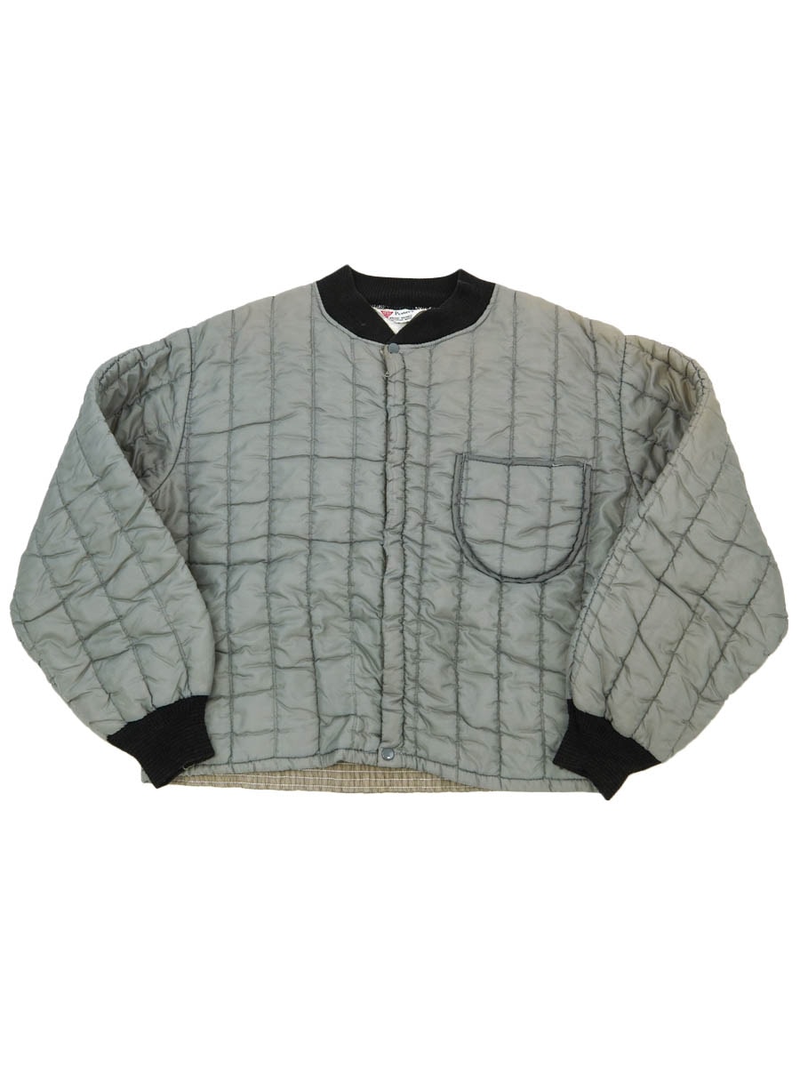 60'S PENNEY'S QUILTING JACKET GRAY (SIZE.X LARGE)