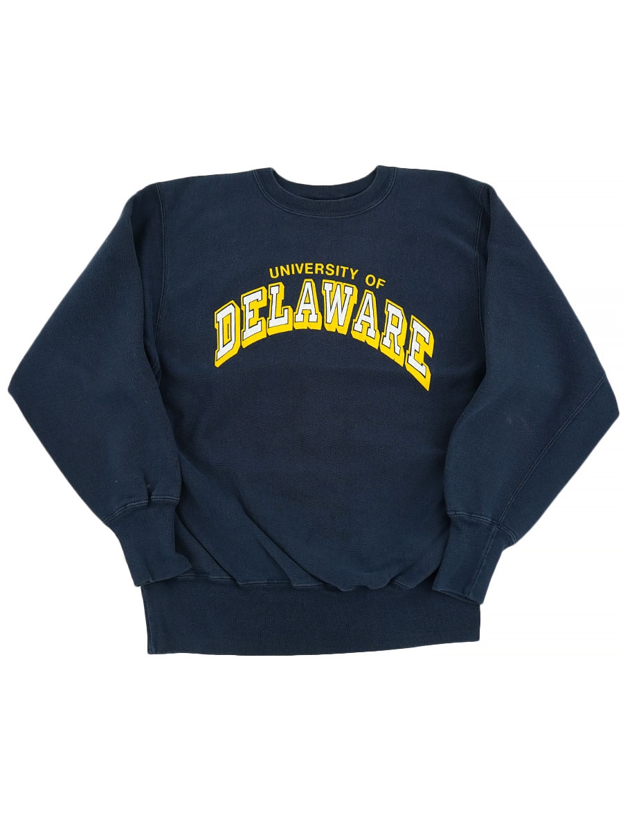 90'S CHAMPION REVERSE WEAVE CRUE ''DELAWARE'' (SIZE. LARGE) MADE