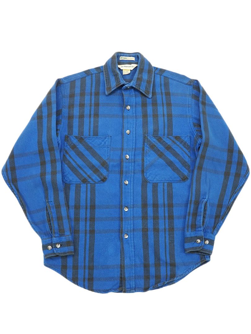 80'S ST JOHN'S BAY PLAID FLANNEL SHIRT (SIZE.SMALL) | すべての商品
