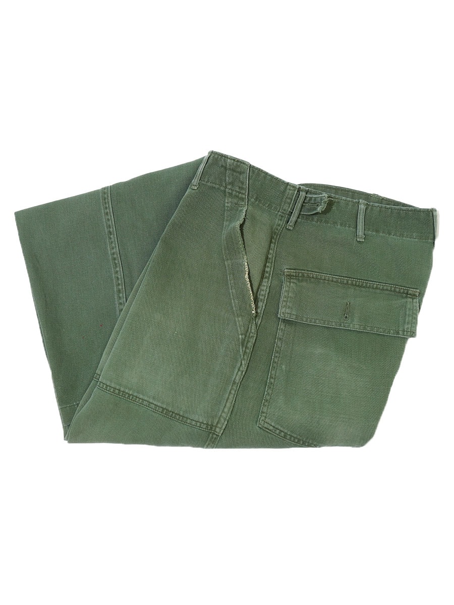 60'S U.S.ARMY UTILITY TROUSERS (APPROX.W32.5 L29.5)