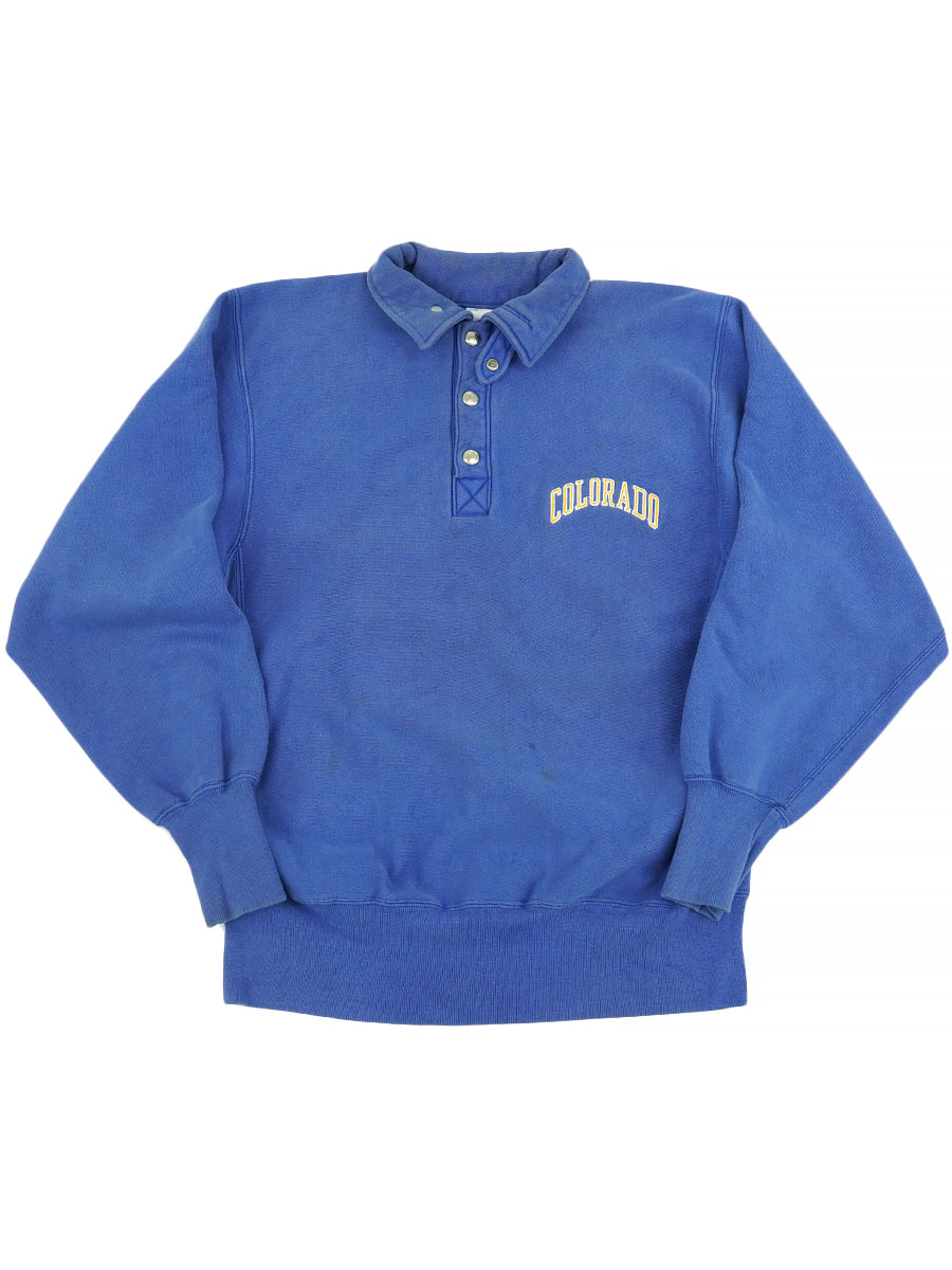 90'S CHAMPION REVERSE WEAVE ''COLORADO'' HALF SNAP (SIZE. LARGE