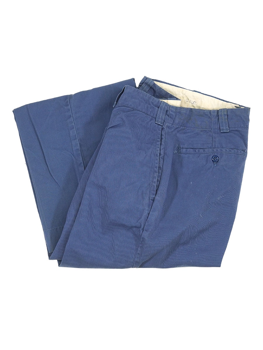 60'S 100% COTTON WORK PANTS (SIZE.32)
