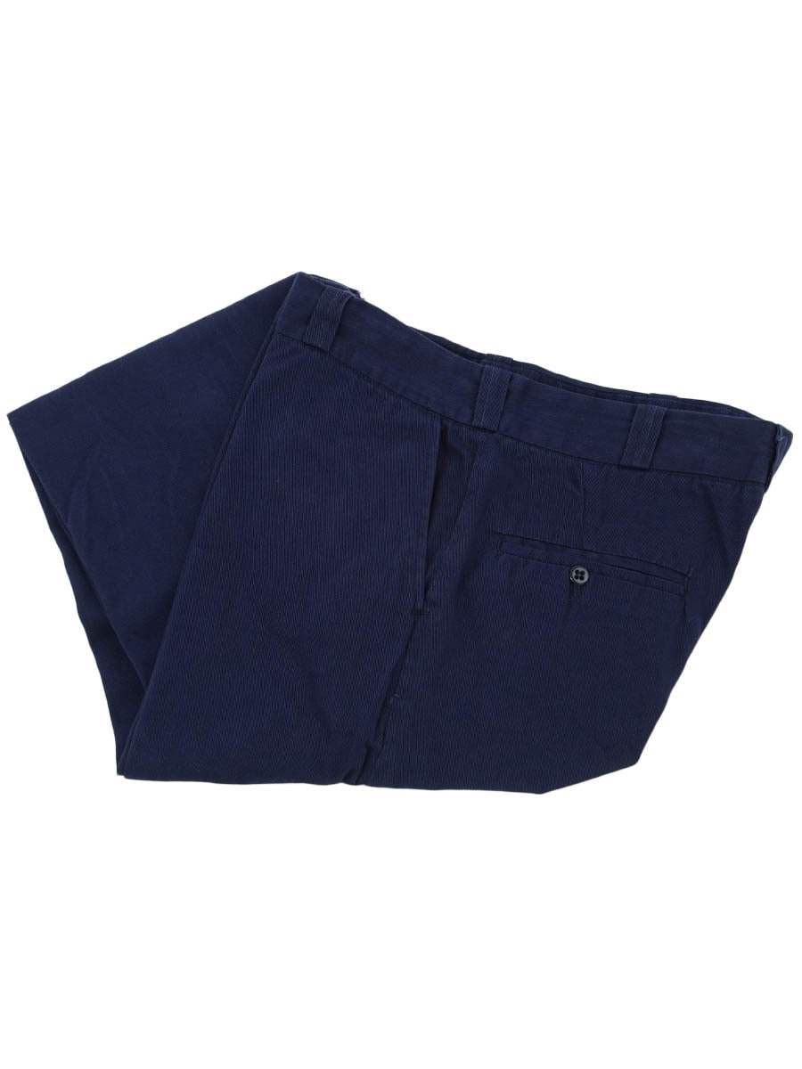 60'S～ COTTON WORK PANTS NAVY (APPROX.W34 L30)