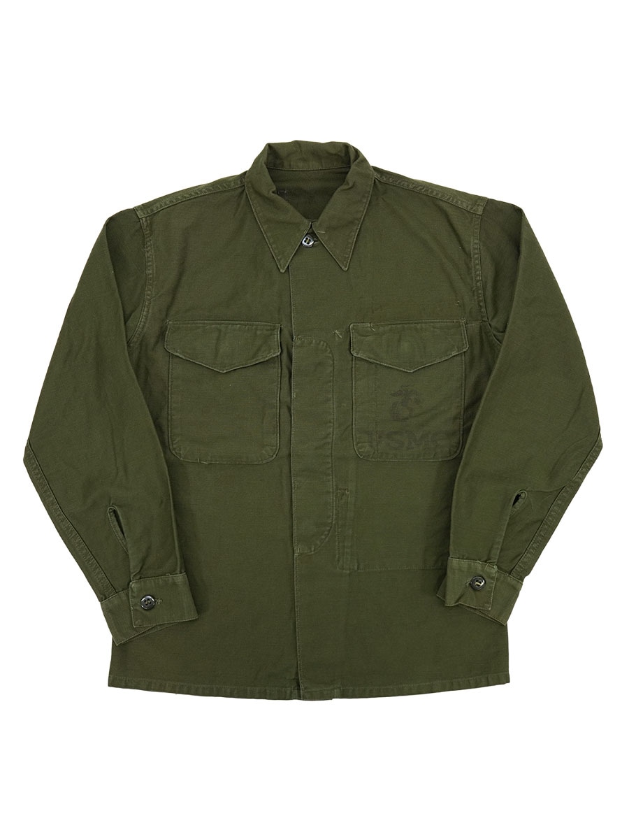 50'S～ USMC P-58 UTILITY SHIRT (SIZE.15 1/2 32 1/2) | NEW ITEM
