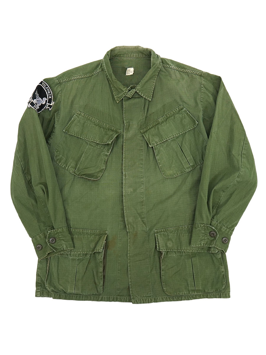 60's《USARMY》Fatigue Jacket 4th Rip stop 69 U.S.ARMY FATIGUE JACKET 4TH (SIZE.SMALL-REGULAR) | NEW ITEM