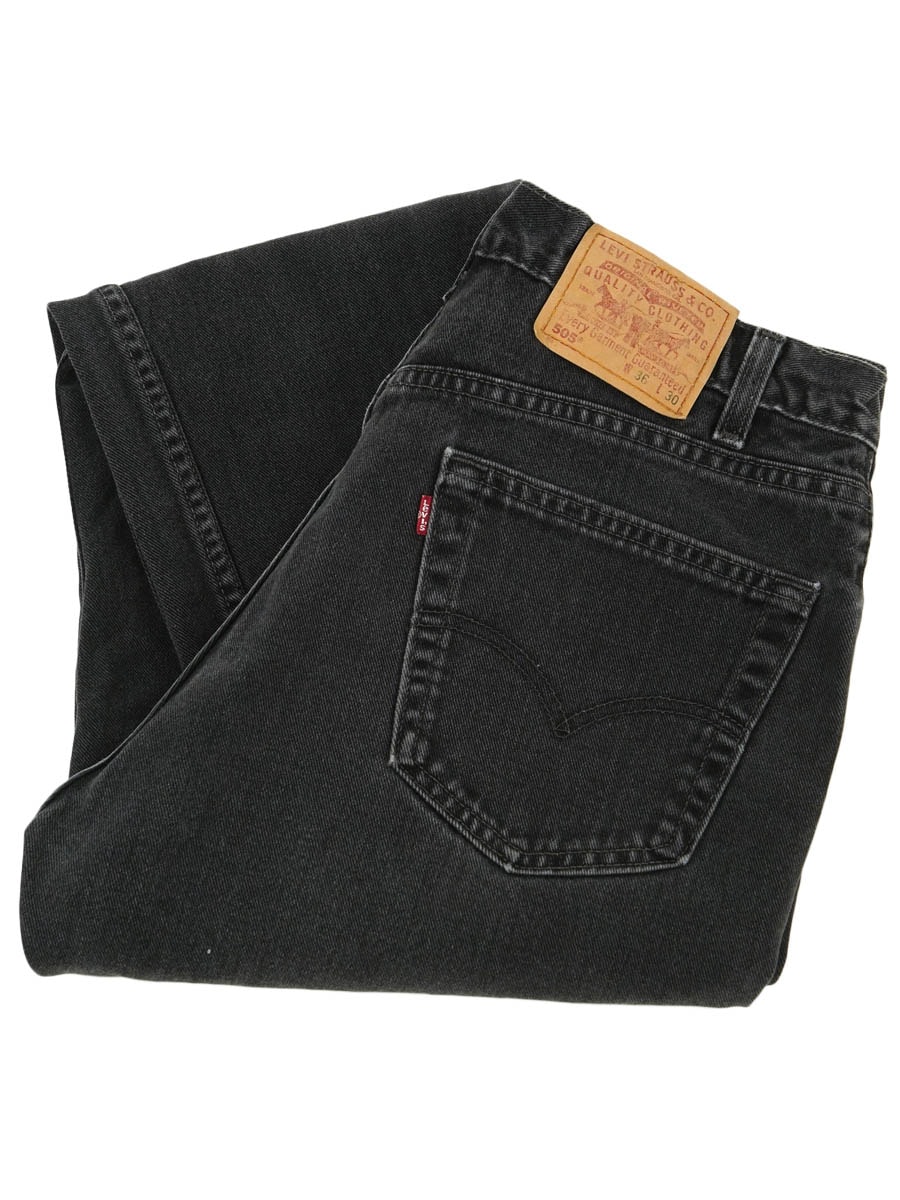 00'S LEVI'S 505 BLACK JEANS (SIZE.W36 L30) MADE IN USA | NEW ITEM