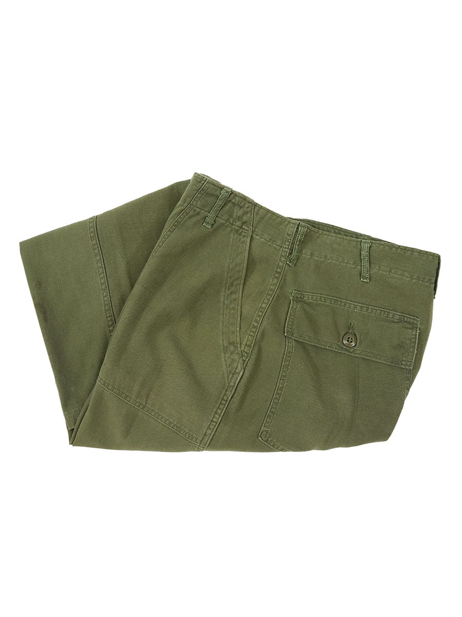 '73 U.S.ARMY UTILITY TROUSERS (SIZE.W36 L29)
