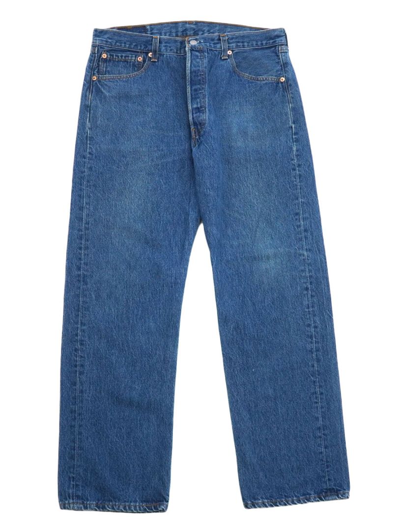 90'S LEVI'S 501 BLUE JEANS (SIZE. W36 L30) MADE IN USA | NEW ITEM