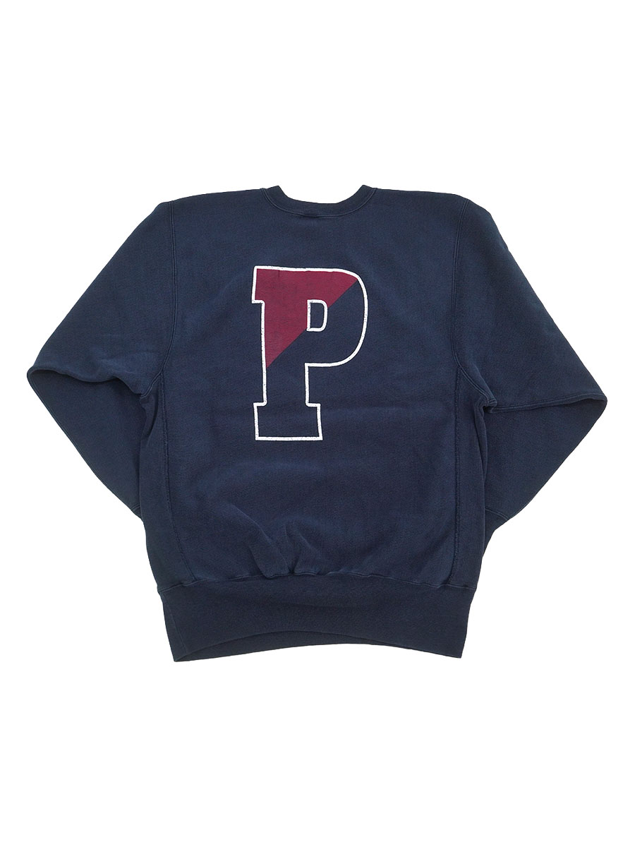 90'S CHAMPION REVERSE WEAVE CREW ''PENN'' NAVY (SIZE.X LARGE) MADE IN USA