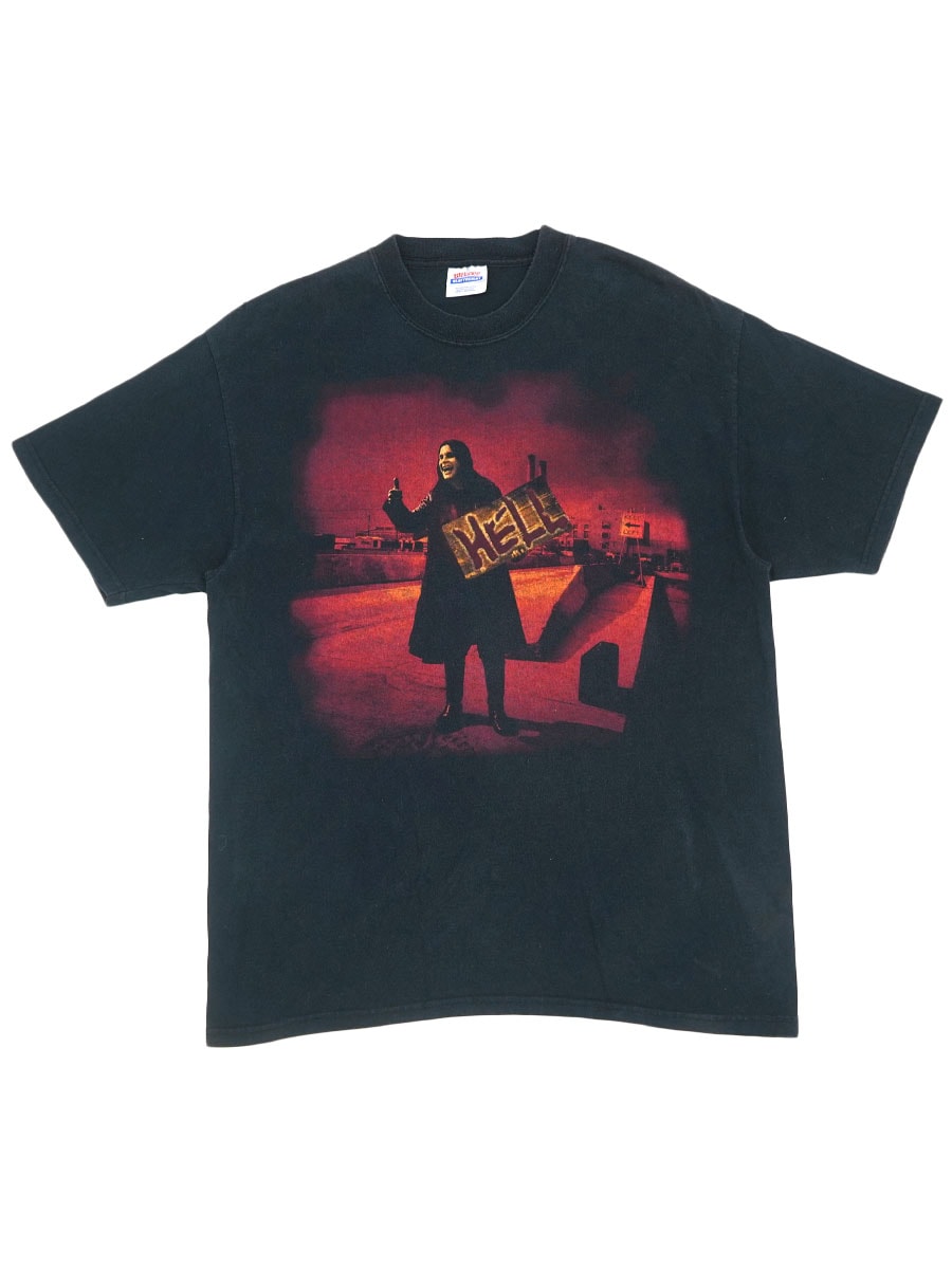 90's Hanes ''オジー・オズボーン'' 両面プリント Tシャツ ブラック