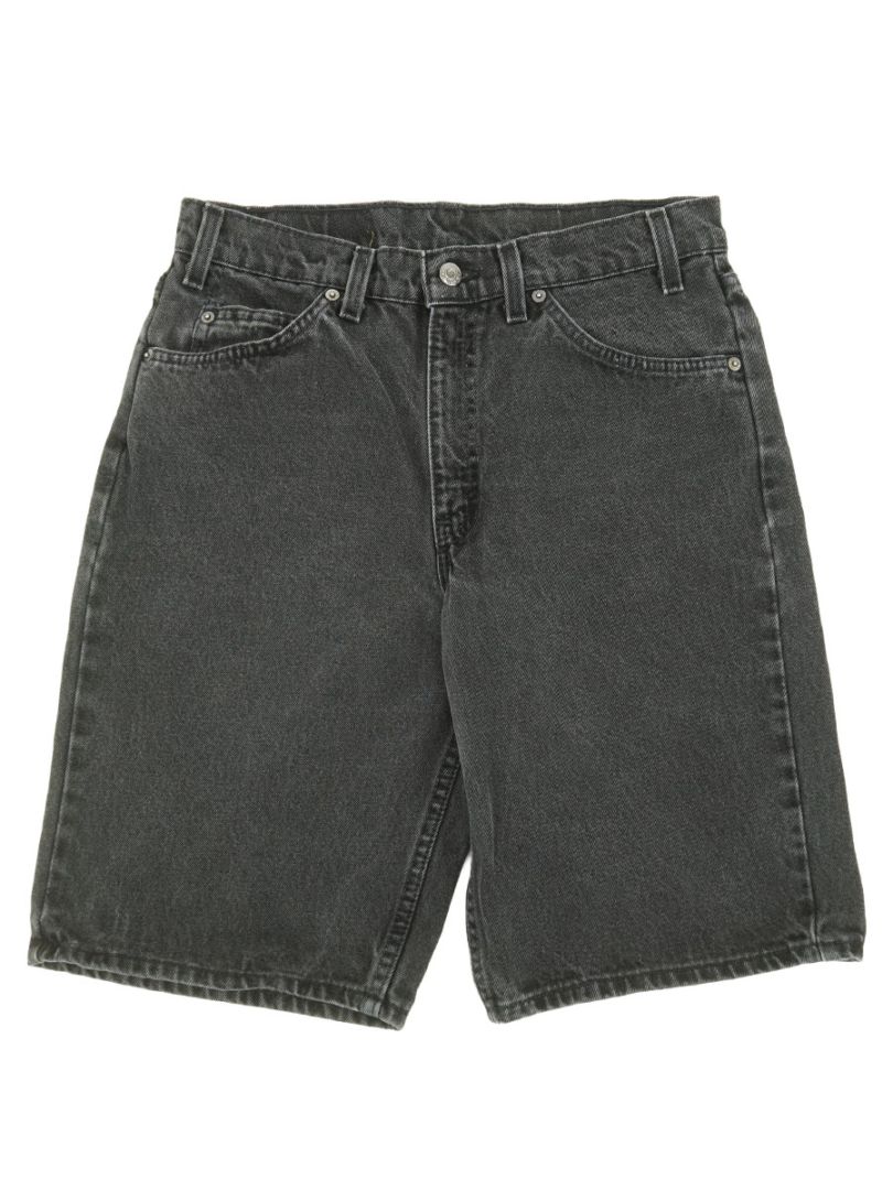 90's LEVI'S 550 ブラックデニム ショーツ 表記(W32 L00) USA製 | NEW