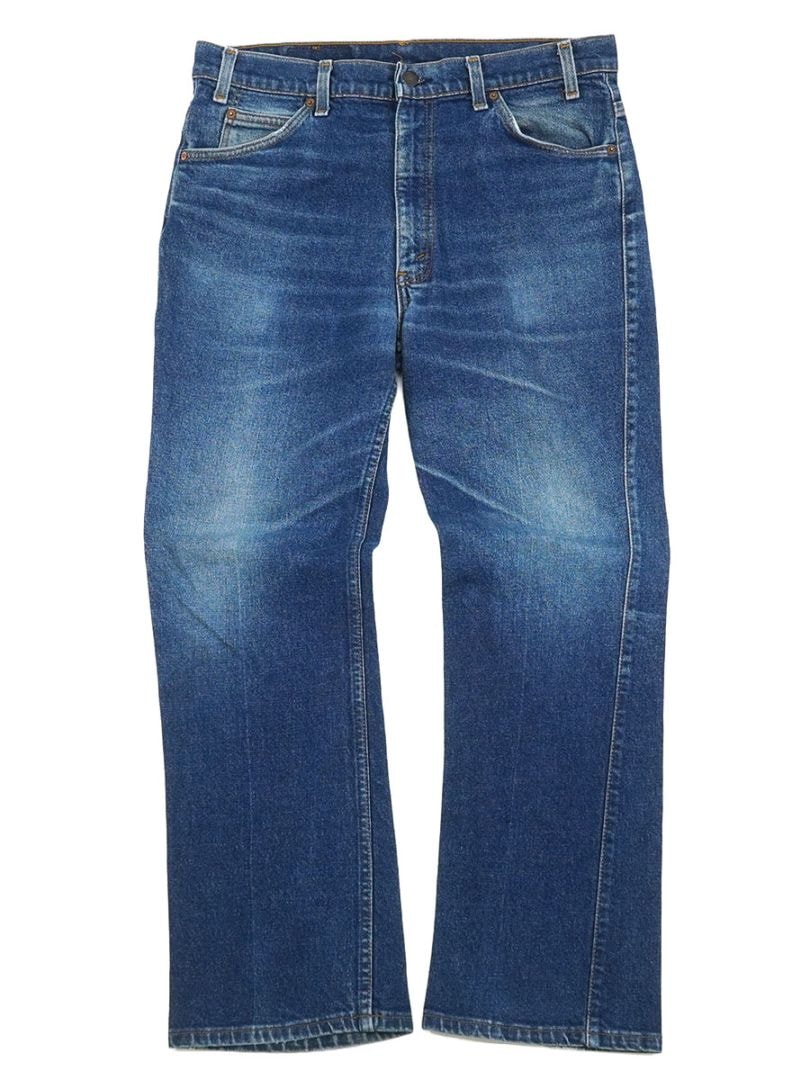 USA製 Levi’s 517デニムパンツ W36 L30 90's LEVI'S 517 ストレッチ デニムパンツ ブーツカット 薄ヒゲ 良