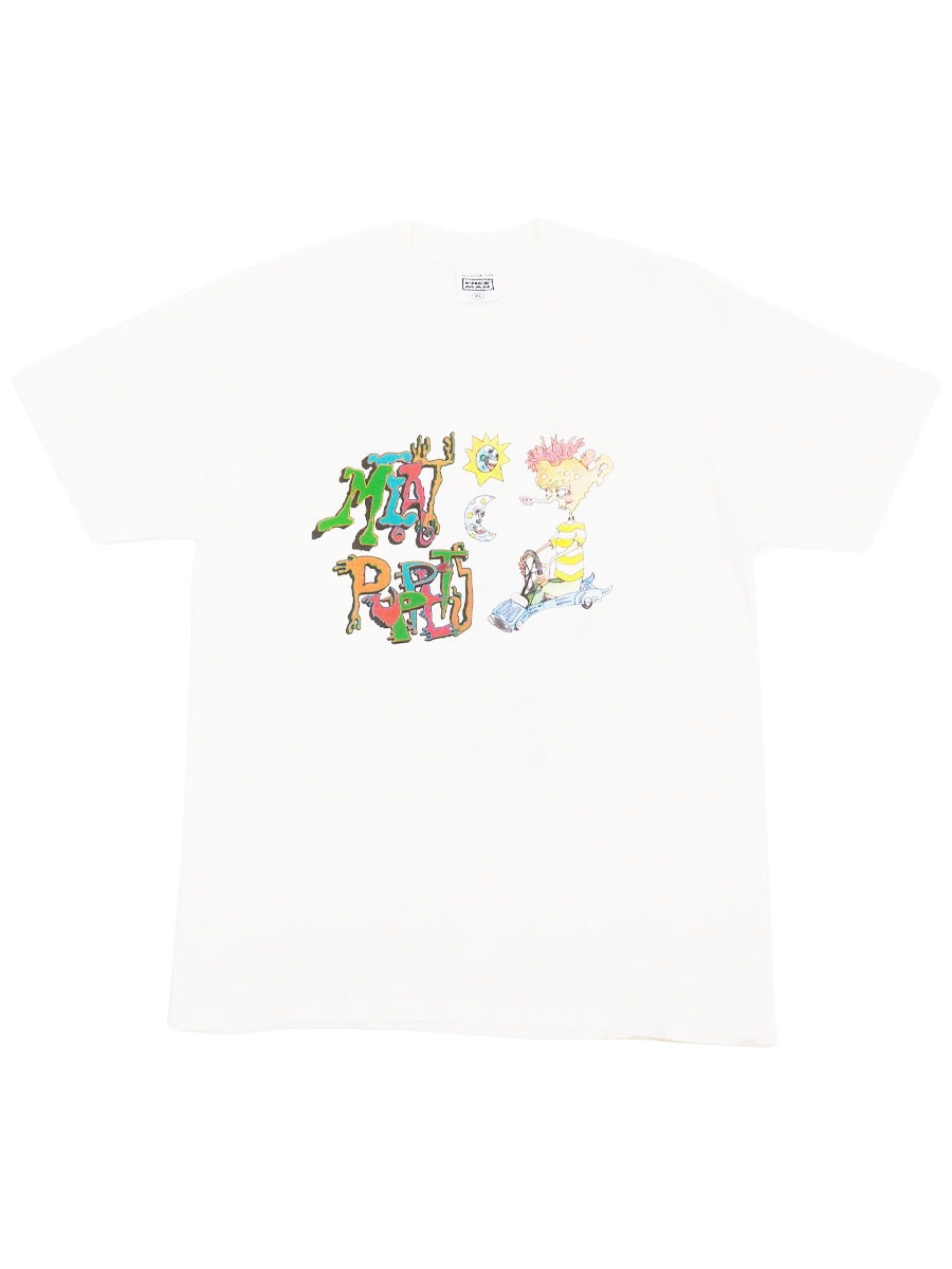 90's NICE MAN ''MEAT PUPPETS'' 両面プリントTシャツ ホワイト 表記(XL) USA製